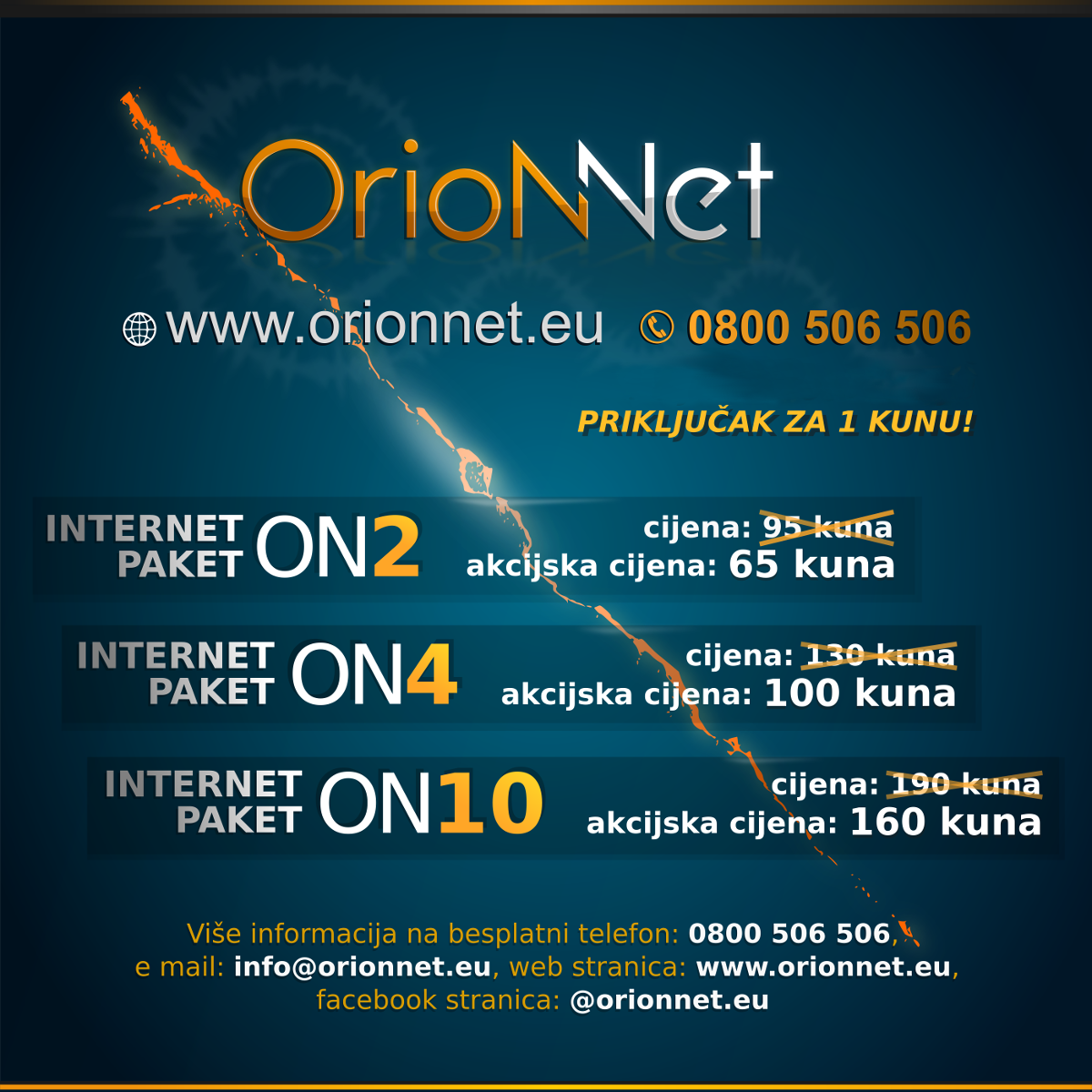 orionnet akcija u lipnju